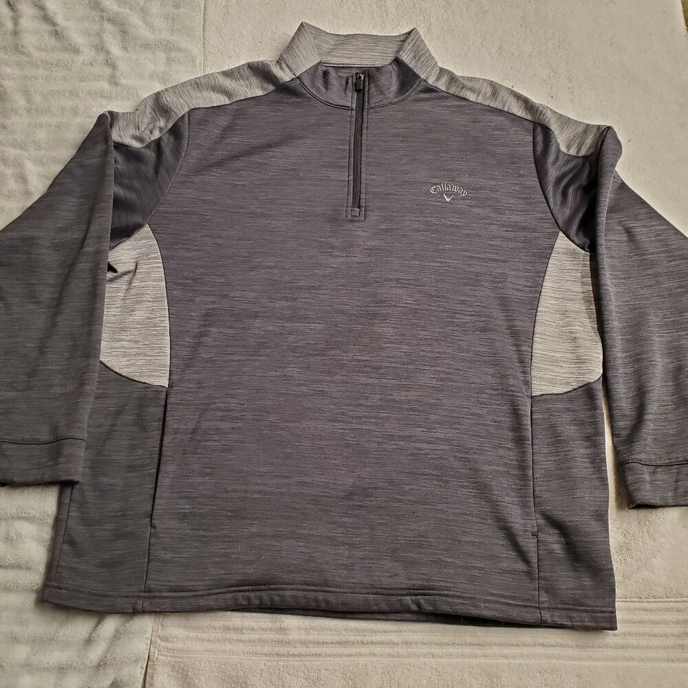 Callaway zipped sweater, XL